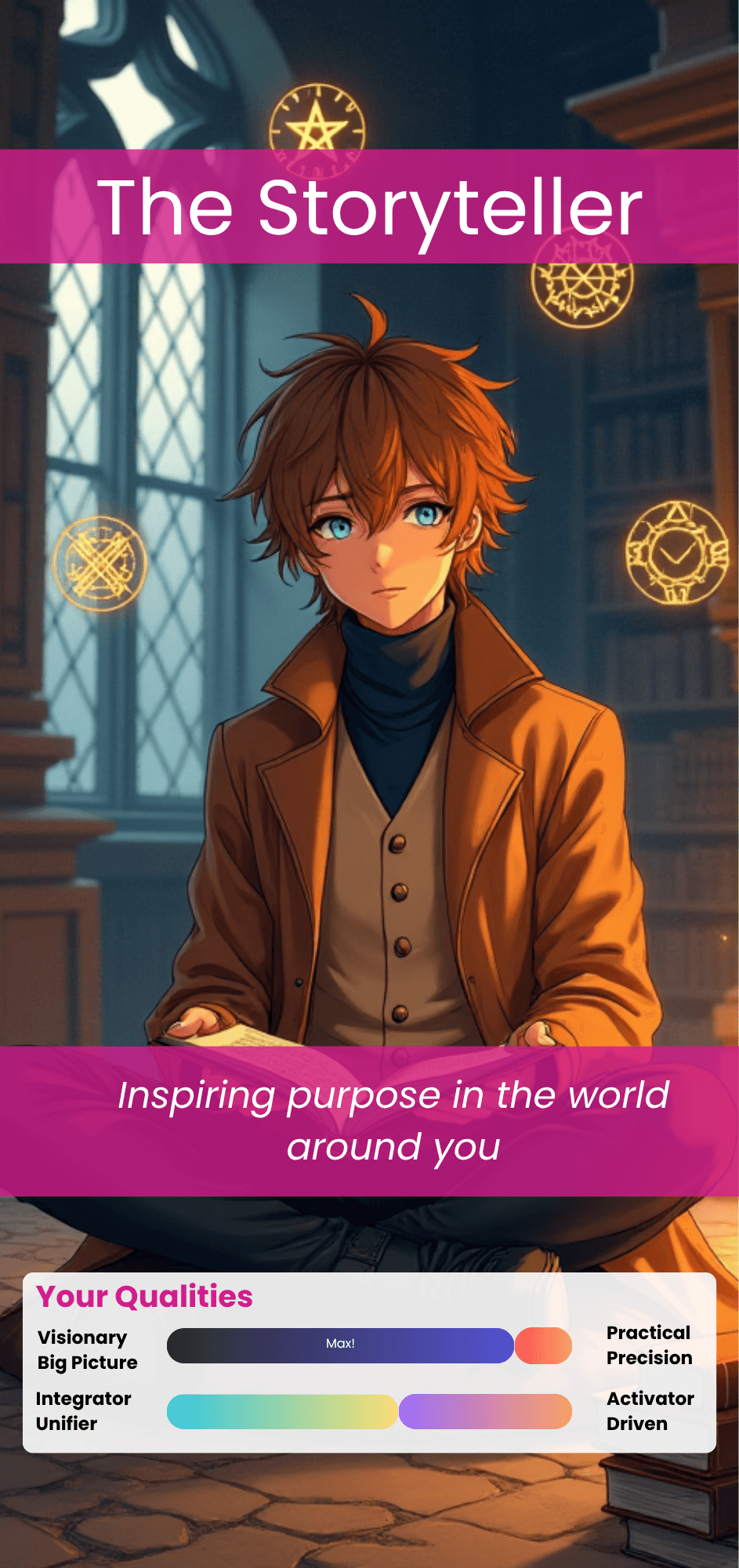 The Storyteller - Purposefulness